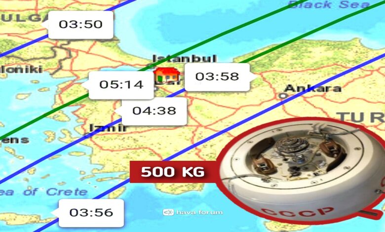 Tam 500 KG. Türkiye'de 9 Mayıs Tehlikesi! Bu Şehirlere Düşebilir!