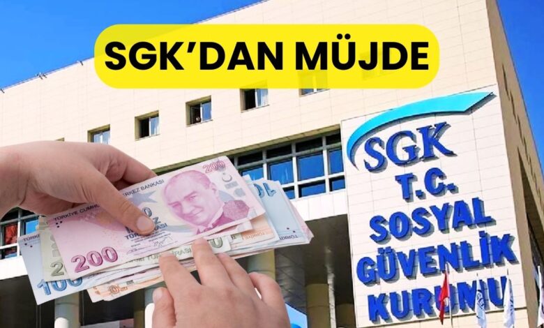 SGK'dan Sevindiren Haber: Çalışmadan Emekli Olmanın Formülü Ortaya Çıktı