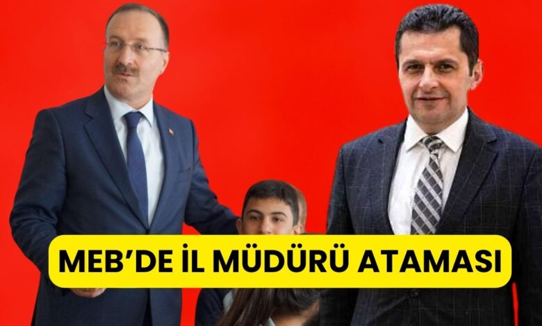 İl Milli Eğitim Müdürlüğü'nde Görev Değişikliği
