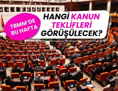 TBMM Yeni Haftaya Yoğun Gündemle Başlıyor: Masada Hangi Kanunlar Var?