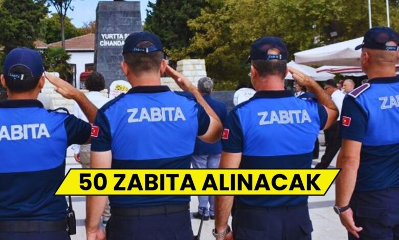 Büyükşehir Belediyesi 50 Zabıta Memuru Alacak: Başvuru Şartları Resmi Gazetede Açıklandı