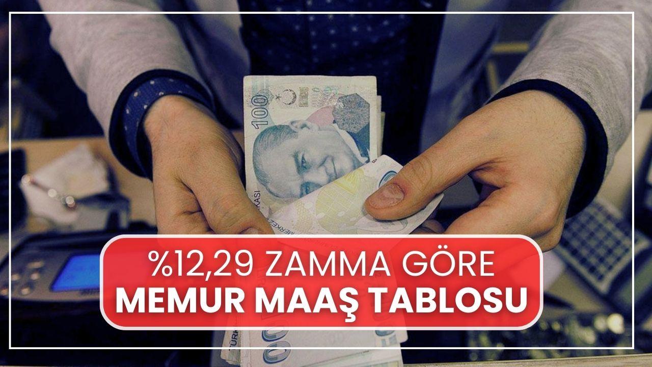 Milyonlarca memurun yüzü güldü! Yüzde 12,29'luk zam kesinleşti: İşte ünvanlara göre yeni maaşlar