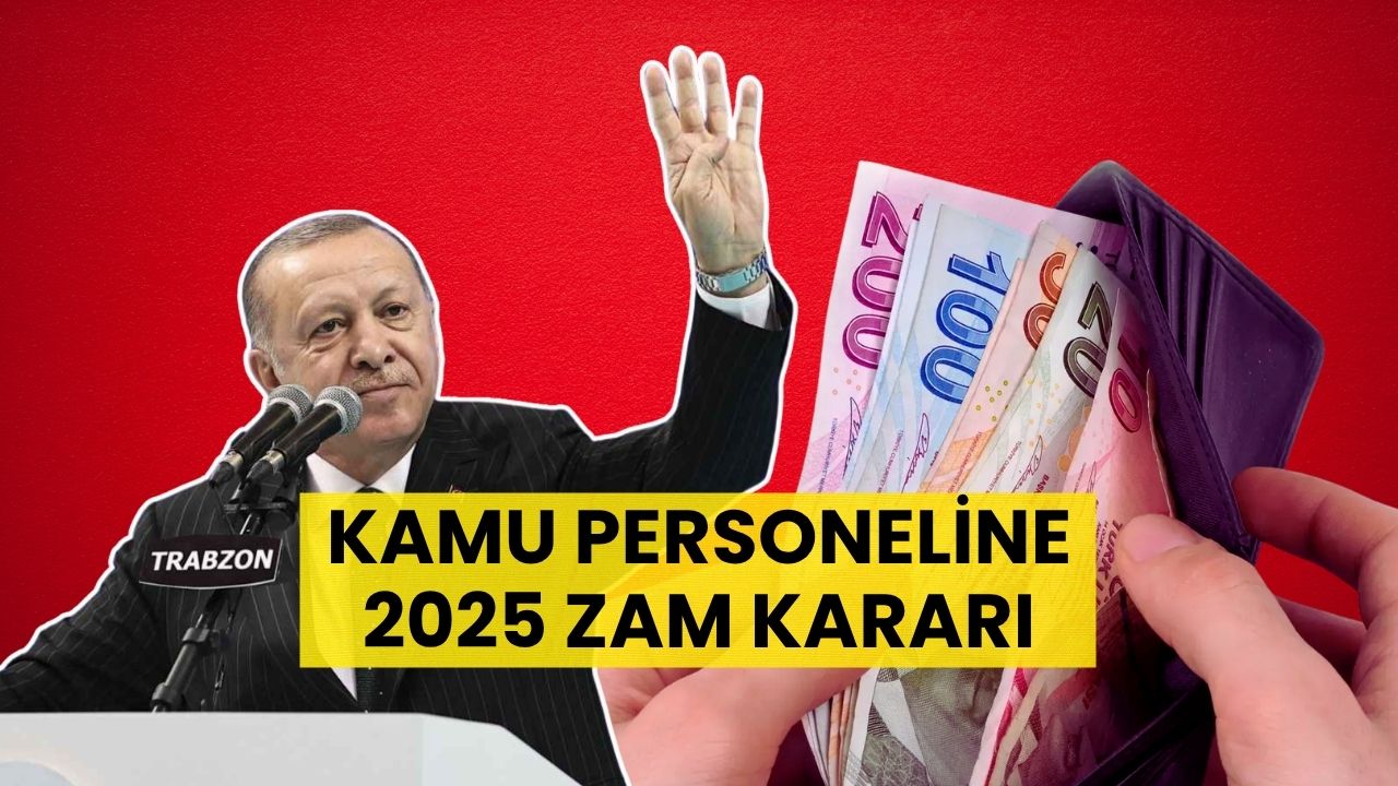 Cumhurbaşkanı Onayladı: Kamu Personeline Yönelik 2025 Zam Kararı Resmi Gazete’de Yayımlandı
