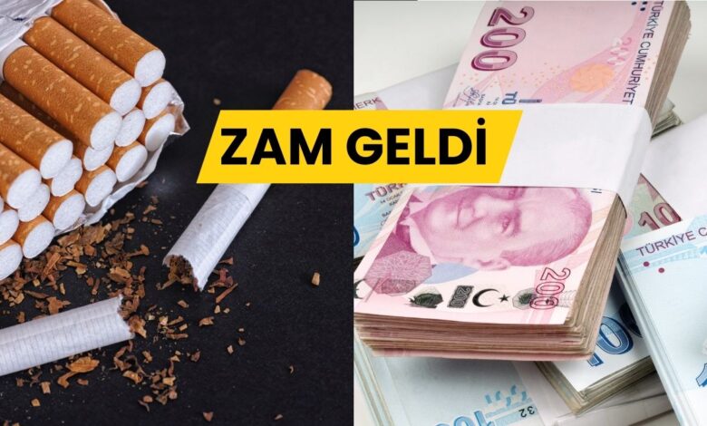 Sigara Tiryakilerine Kötü Haber: Fiyat 10 TL Zam Geldi!