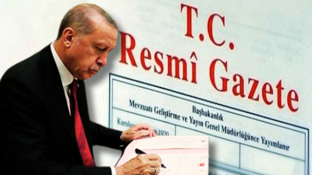 Son Dakika! Cumhurbaşkanı Erdoğan'dan Yeni Atama ve Görevden Alma Kararları: Resmi Gazete'de Yayımlandı