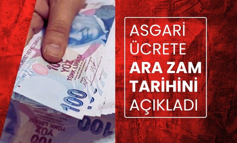 CHP, asgari ücretliye ara zam tarihini açıkladı