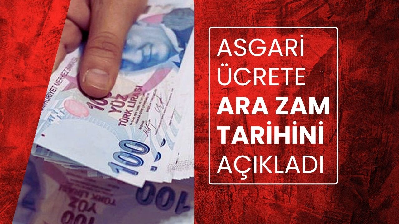 CHP, asgari ücretliye ara zam tarihini açıkladı