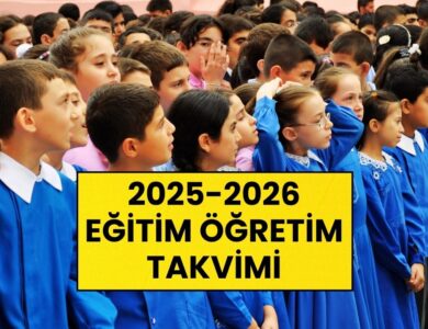 Okullar Ne Zaman Açılacak, Ne Zaman Kapanacak? 2025-2026 Eğitim Öğretim Yılı Takvimi Belli Oldu
