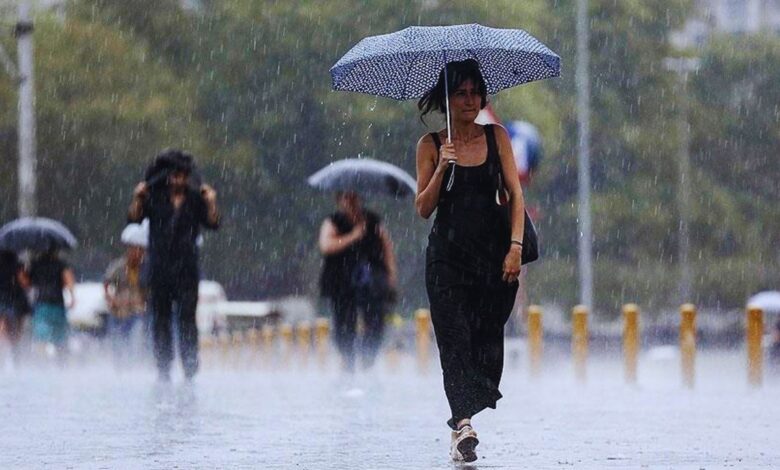 Meteoroloji'den Yağış Alarmı: Bu İlleri Sağanak ve Dolu Fena Vuracak!