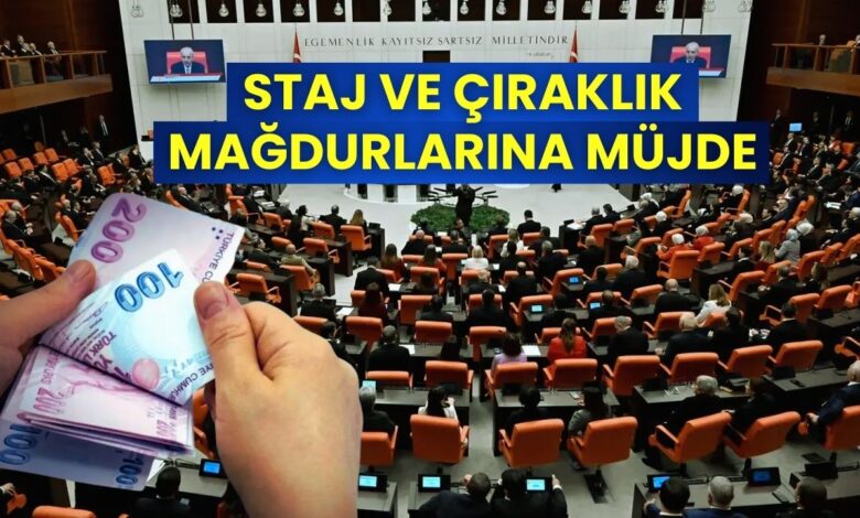 Staj ve Çıraklık Mağdurlarına Müjde: Milyonları Emekli Edecek Teklif Meclis’te!