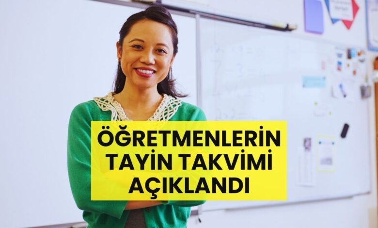 Öğretmenler Dikkat! İl İçi Tayin Takvimi Açıklandı: Başvurular Ne Zaman Başlıyor?