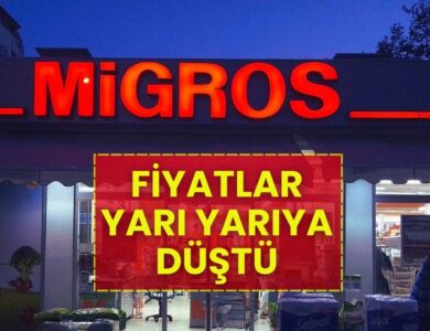 Migros’tan Mayıs Bombası: Fiyatlar Yarı Yarıya Düştü