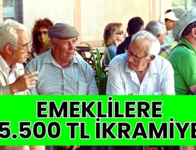 Emeklilere Bayram Müjdesi! 5.500 TL İkramiye İçin Başvurular Başladı