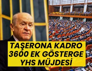 MHP’den TBMM’de Peş Peşe Önemli Açıklamalar: Taşerona Kadro, Yardımcı Hizmetler Sınıfı ve 3600 Ek Gösterge Müjdesi