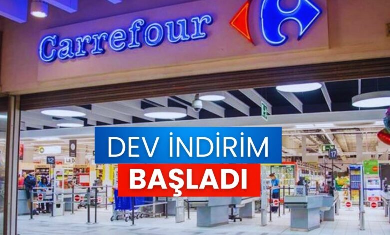 CarrefourSA’da zeytinyağında 180 TL şok indirim: İşte CarrefourSA aktüel ürün kataloğu