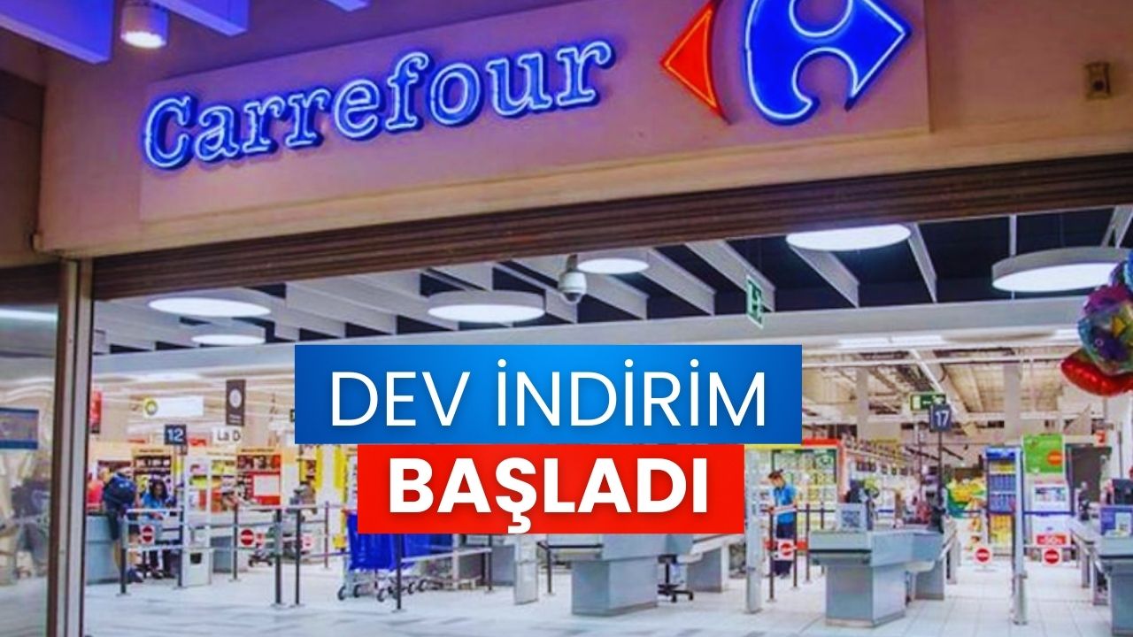 CarrefourSA’da zeytinyağında 180 TL şok indirim: İşte CarrefourSA aktüel ürün kataloğu