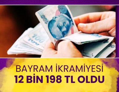 Kurban Bayramı ikramiyesi 12.198 lira oldu: Resmen onaylandı