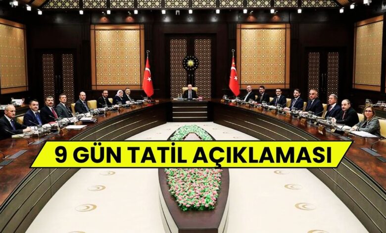 Bayram Tatili 9 Gün Olacak mı? Hükümetten Heyecan Veren Açıklama