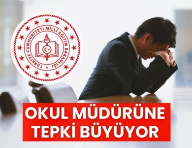 Okul müdürüne tepki: Derhal soruşturma başlatılmalı