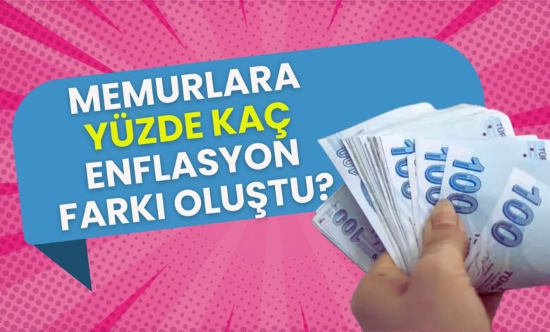 Memurlar Dikkat! İlk 4 Ayın Enflasyon Farkı Belli Oldu: Maaşlara Ne Kadar Yansıyacak?