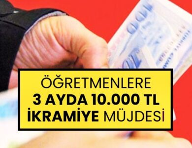 Öğretmenlere Performans İkramiyesi: 3 Ayda 10 Bin TL Ödül!