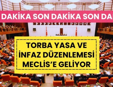 TBMM'nin Bu Haftaki Gündemi Belli Oldu: Torba Yasa ve İnfaz Düzenlemesi Meclis'e Geliyor!
