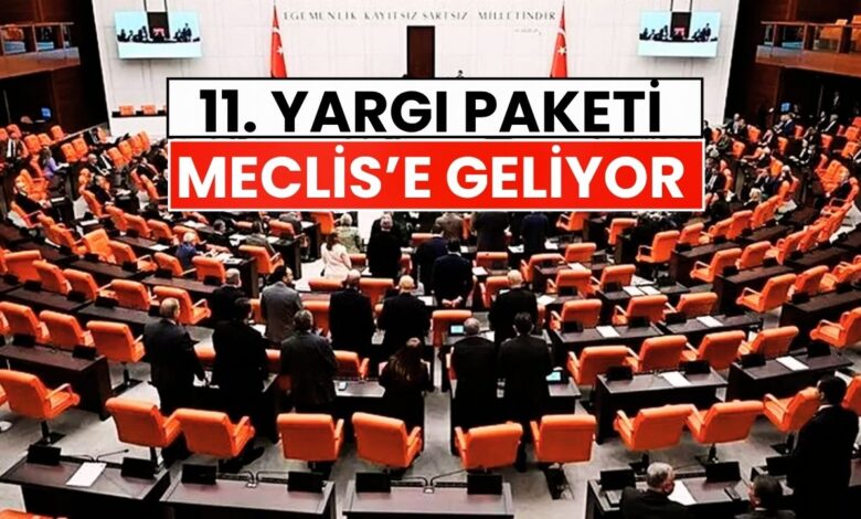 İnfaz Düzenlemesinde Son Dakika: 11. Yargı Paketi Meclise Geliyor!