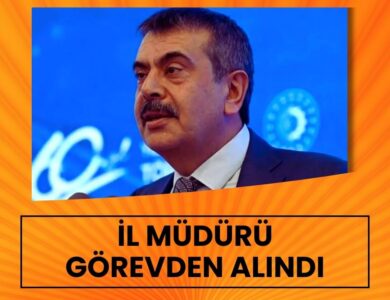 Bakan Tekin’den Jet Talimat: İl Müdürü Apar Topar Görevden Alındı