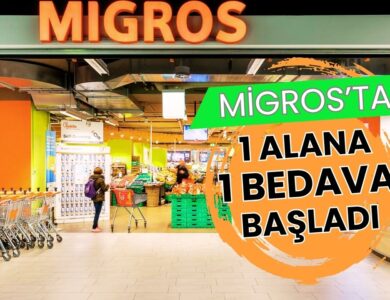 Migros’tan Bayrama Özel Sürpriz: “1 Alana 1 Bedava” Kampanyası Başladı!
