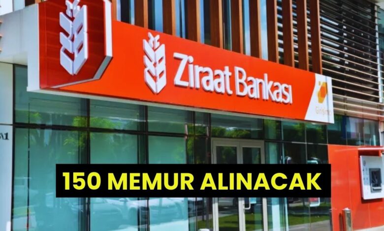 Ziraat Bankası 150 Gişe Memuru Alımı Yapacak: Başvurular Başladı!
