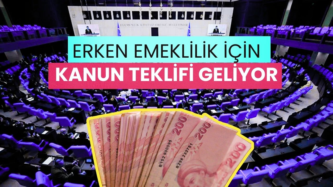Erken Emeklilik İçin Yeni Adım: Meclis’e Kanun Teklifi Geliyor
