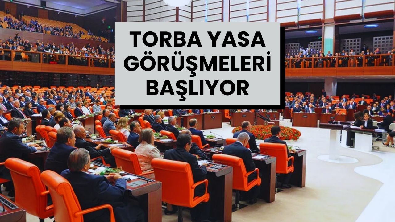 Meclis Bu Hafta Yoğun Gündemle Toplanıyor: Gözler Torba Yasa Görüşmelerinde