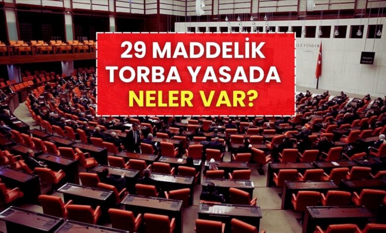 Torba Yasa 2025 Meclis’e Sunuldu: 29 Maddelik Teklifin Detayları Belli Oldu