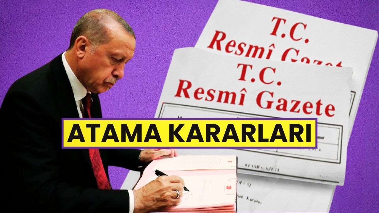 Cumhurbaşkanı Erdoğan imzaladı: Üst düzey atama ve görevden alma kararları Resmi Gazete’de