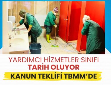Yardımcı Hizmetler Sınıfı için Yeni Düzenleme TBMM Gündeminde: Sınavsız GİH Geçişi Teklifi Sunuldu