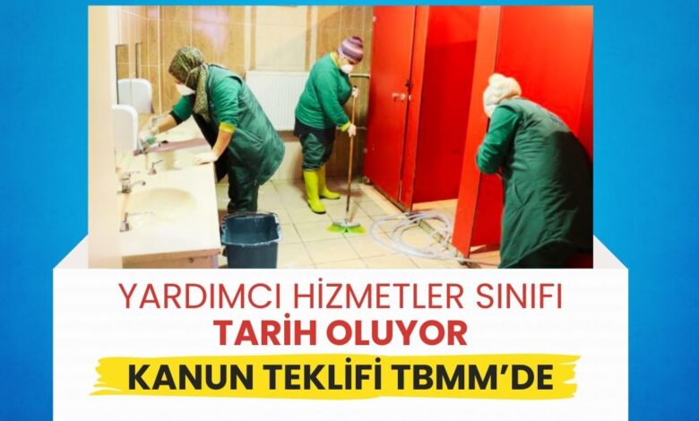 Yardımcı Hizmetler Sınıfı için Yeni Düzenleme TBMM Gündeminde: Sınavsız GİH Geçişi Teklifi Sunuldu