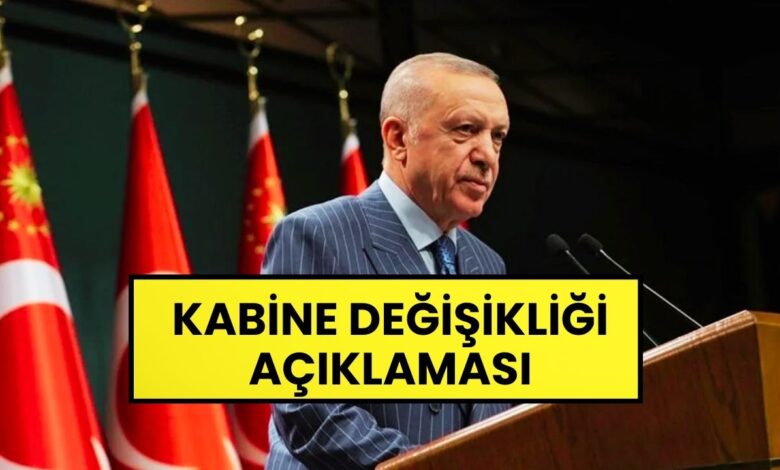 Kabine Değişikliği İçin Bomba Açıklama!