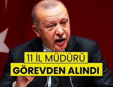 3 Bakanlıkta Atama ve Görevden Alma Depremi: Cumhurbaşkanı Erdoğan 11 İl Müdürünü Görevden Aldı