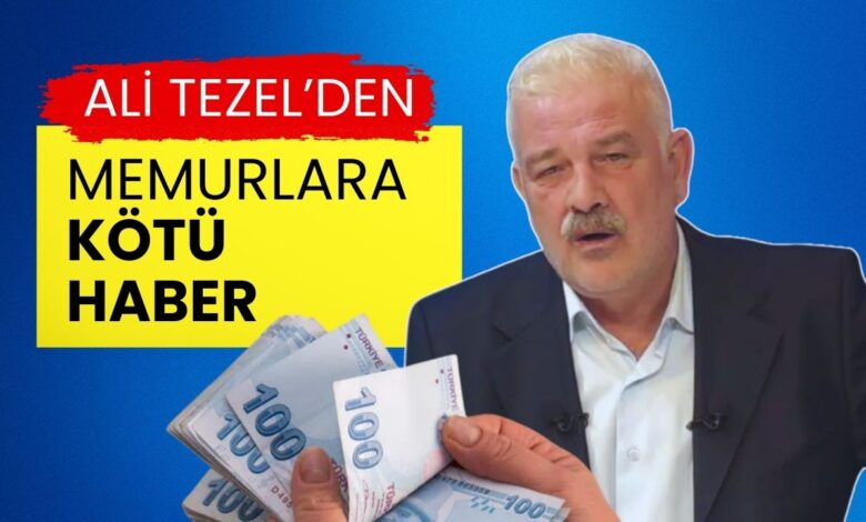 Ali Tezel'den Memurlara Kötü Haber: "Geç Emeklilik, Düşük Maaş"