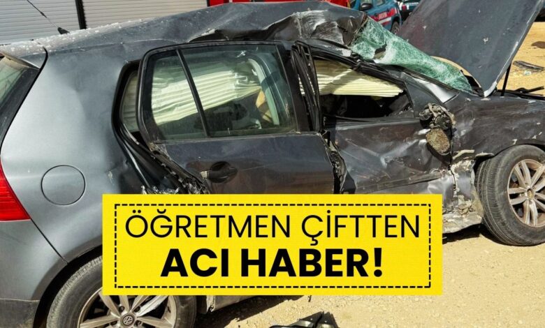 Gaziantep'te Yürek Burkan Kaza: Öğretmen Çift Hayatını Kaybetti