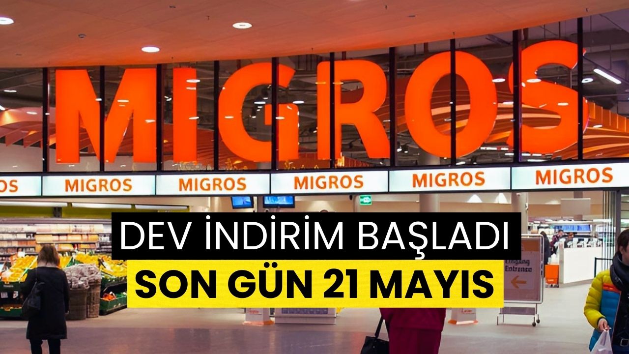 Migros'ta Money Kart Sahiplerine Özel Büyük İndirim! İşte aktüel ürünler kataloğu (Son Gün 21 Mayıs)