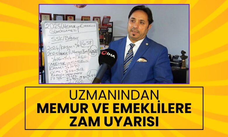 SGK Uzmanı İsa Karakaş'tan Memur ve Emeklilere Zam Uyarısı: Rakam Verdi