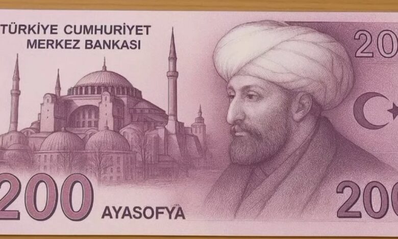 İşte Yeni 200 TL'lik Banknot: 500 ve 1000 TL'ler İse Yolda...
