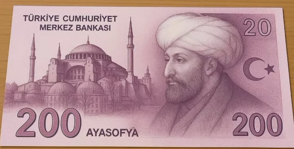 İşte Yeni 200 TL'lik Banknot: 500 ve 1000 TL'ler İse Yolda...