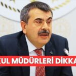 Okul formasında kriterler belli oldu: İşte okul müdürleri tarafından yapılacak iş ve işlemler
