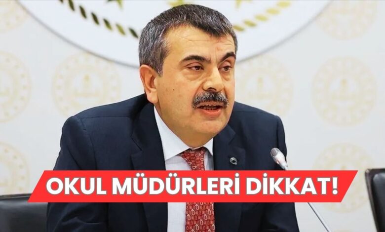 Okul formasında kriterler belli oldu: İşte okul müdürleri tarafından yapılacak iş ve işlemler