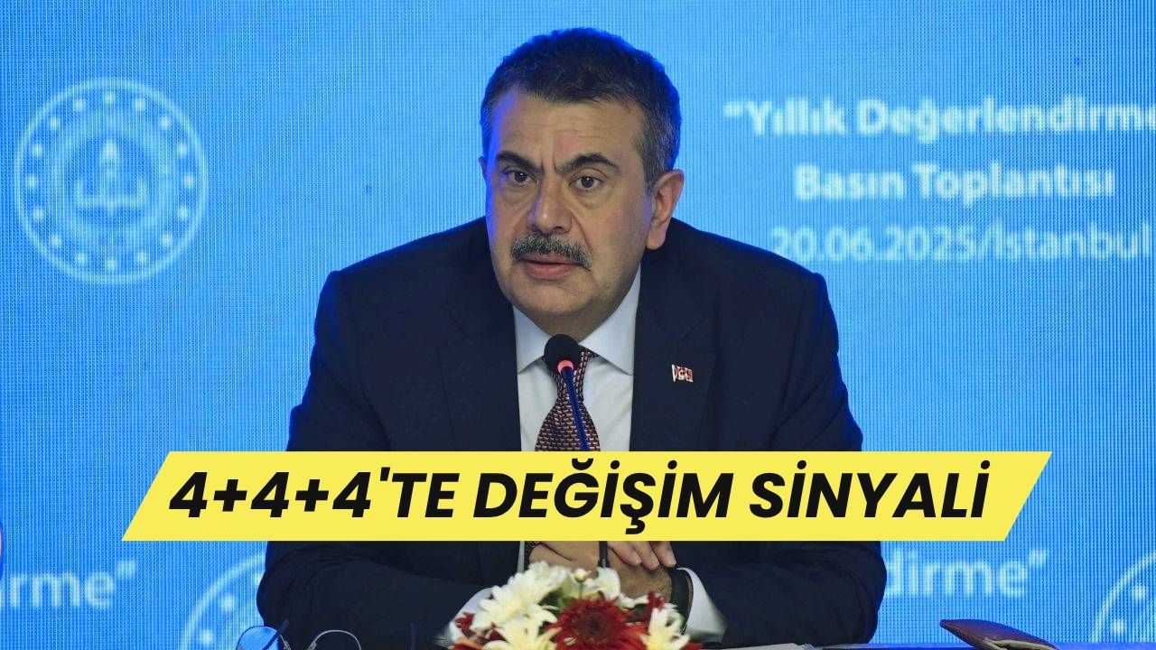 Eğitim Modeli Değişiyor Mu? Bakan Tekin’den 4+4+4 Sisteminde Değişiklik Sinyali!