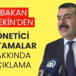 Son Dakika: Bakan Tekin Canlı Yayında Açıkladı: Okul Müdürleri Artık Millî Eğitim Akademisi'nden Seçilecek!