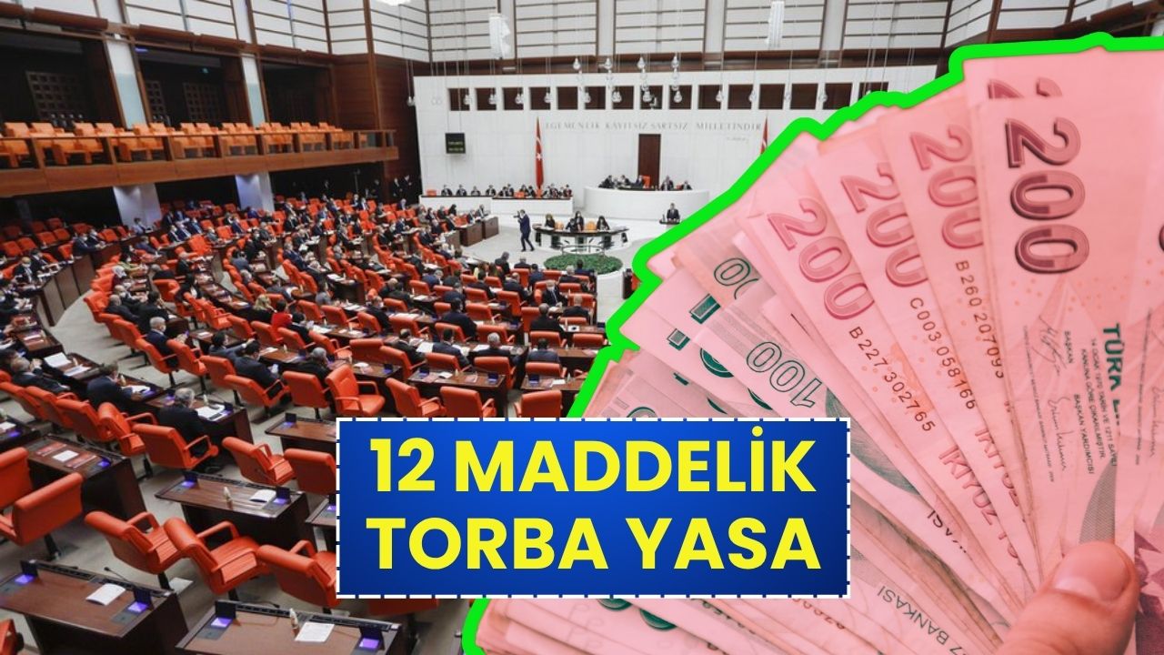 Son Dakika: Emekli Maaşları ve Çalışma Hayatıyla İlgili 12 Maddelik Torba Yasa Geliyor