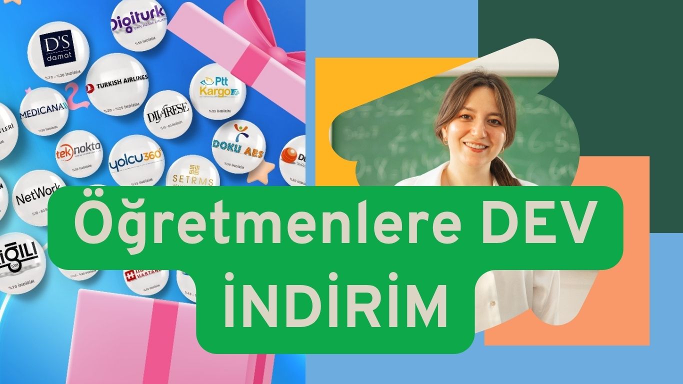 Bakanlık Anlaştı: Öğretmenlere 30'a Yakın Firma İndirim Yapacak!